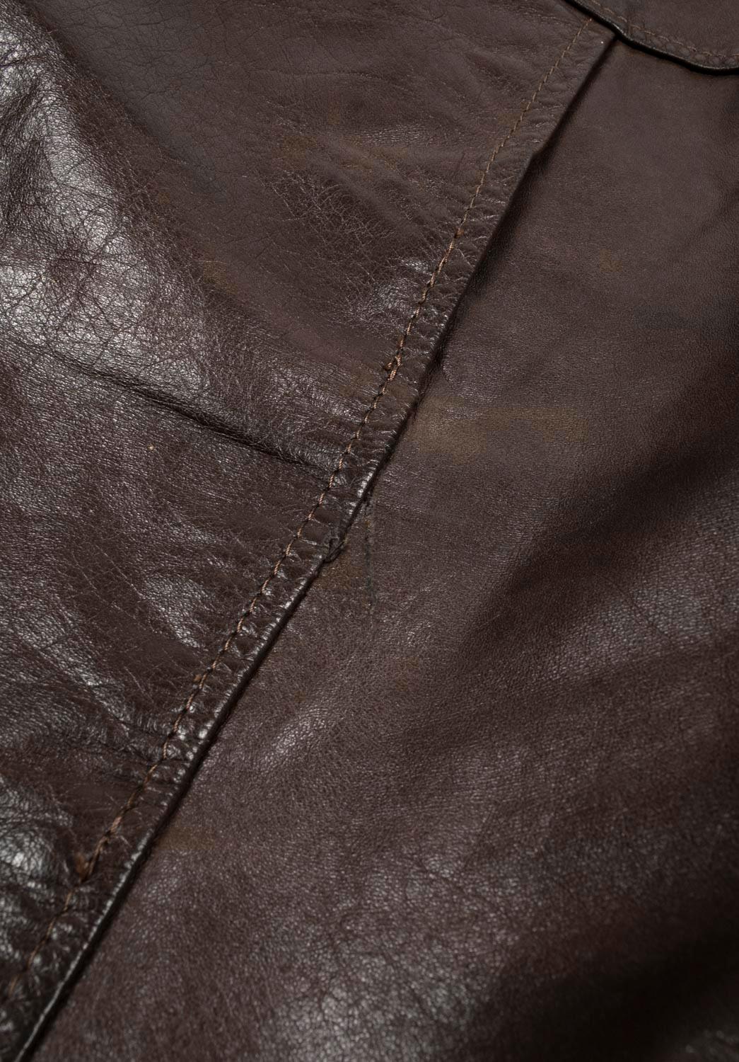Belstaff Aviator Style Pilot Men Leather Jacket Size M, S929 1
