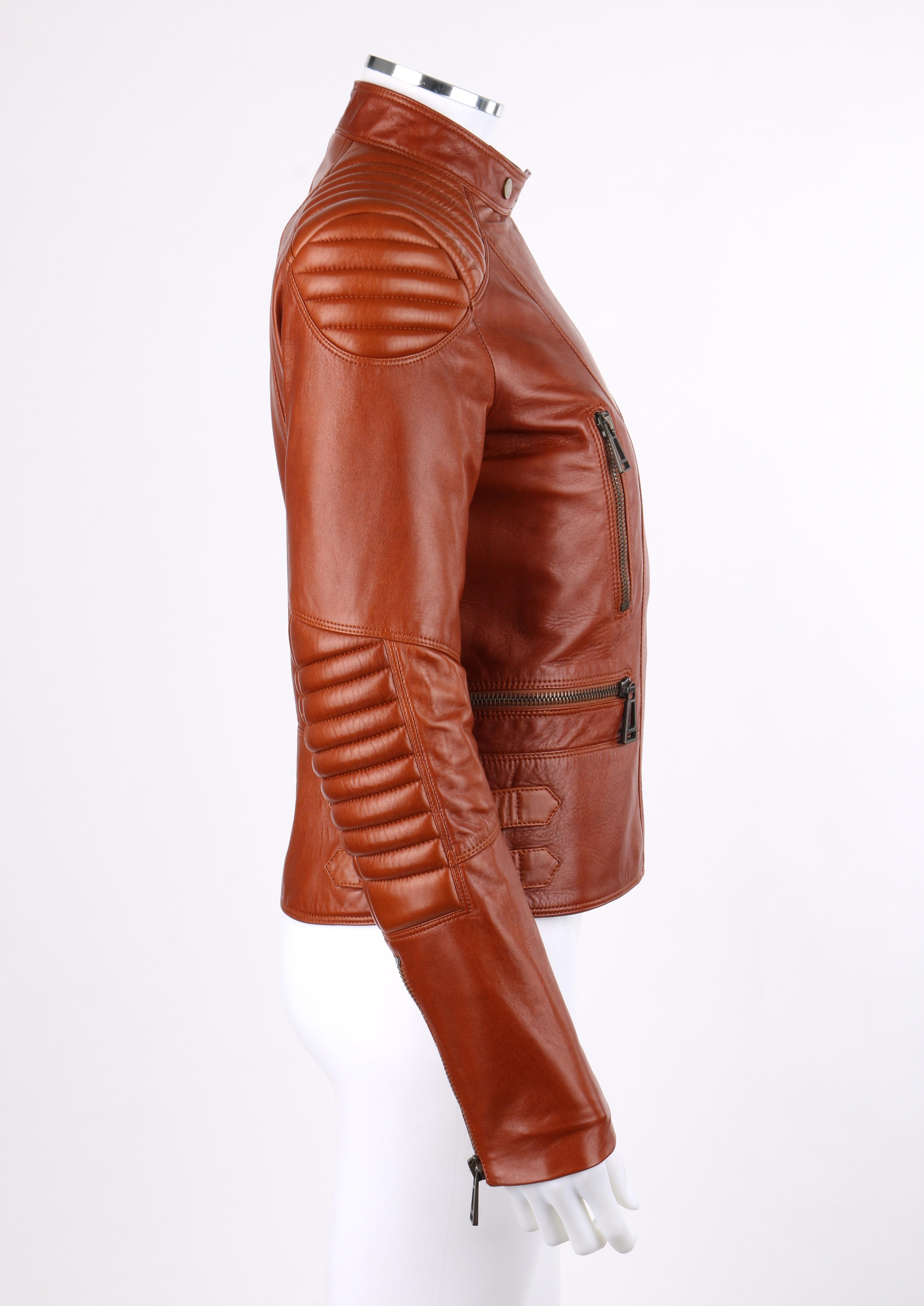 belstaff leather motorcycle jacket