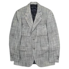 Belstaff Herren-Blazer aus Wolle und Polyamid, grau, Größe L – Zustand: sehr gut