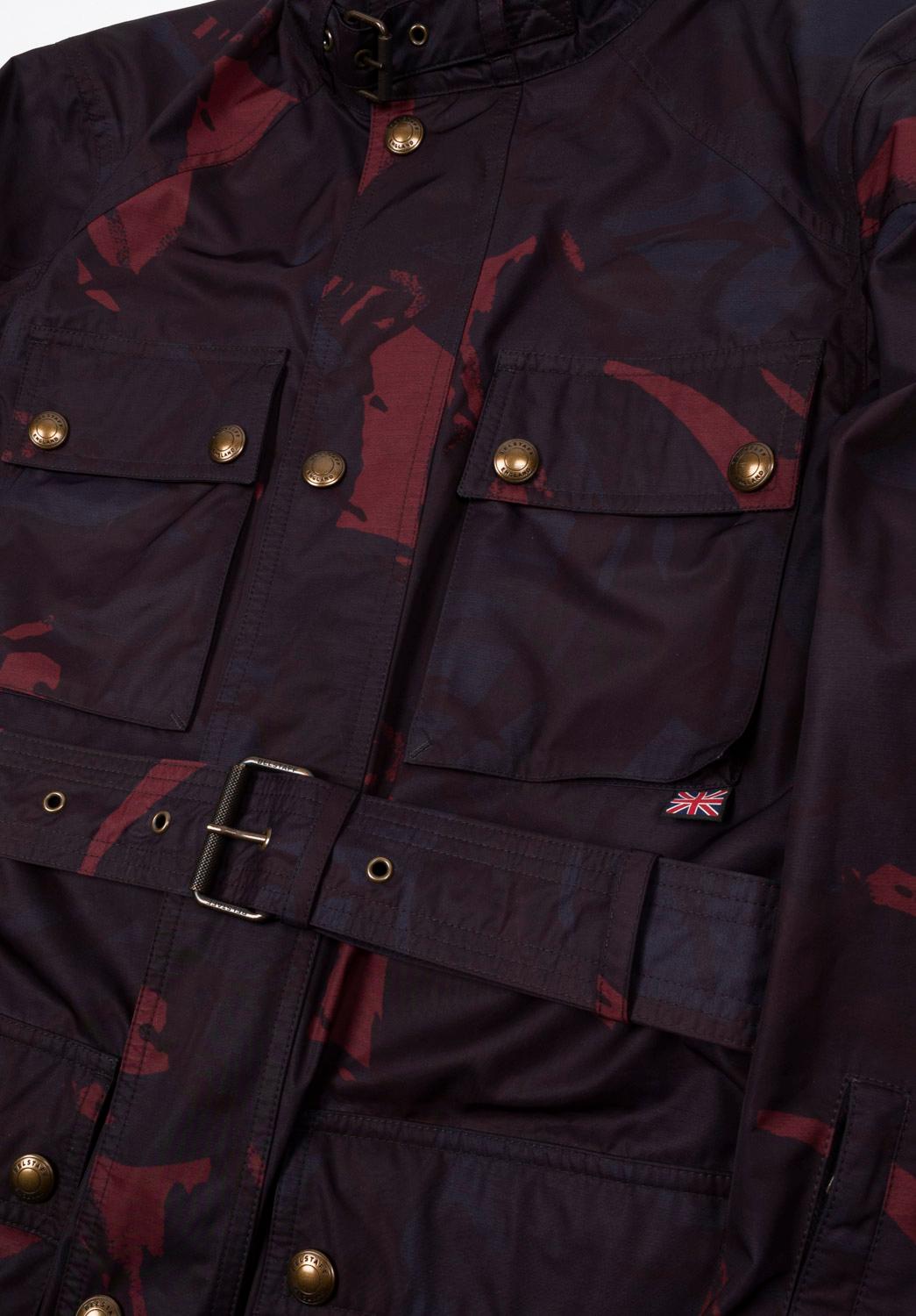De los hombres Chaqueta Belstaff Sophnet Camo Hombre Largo Medio Talla ITA46-S/M, S1210 en venta