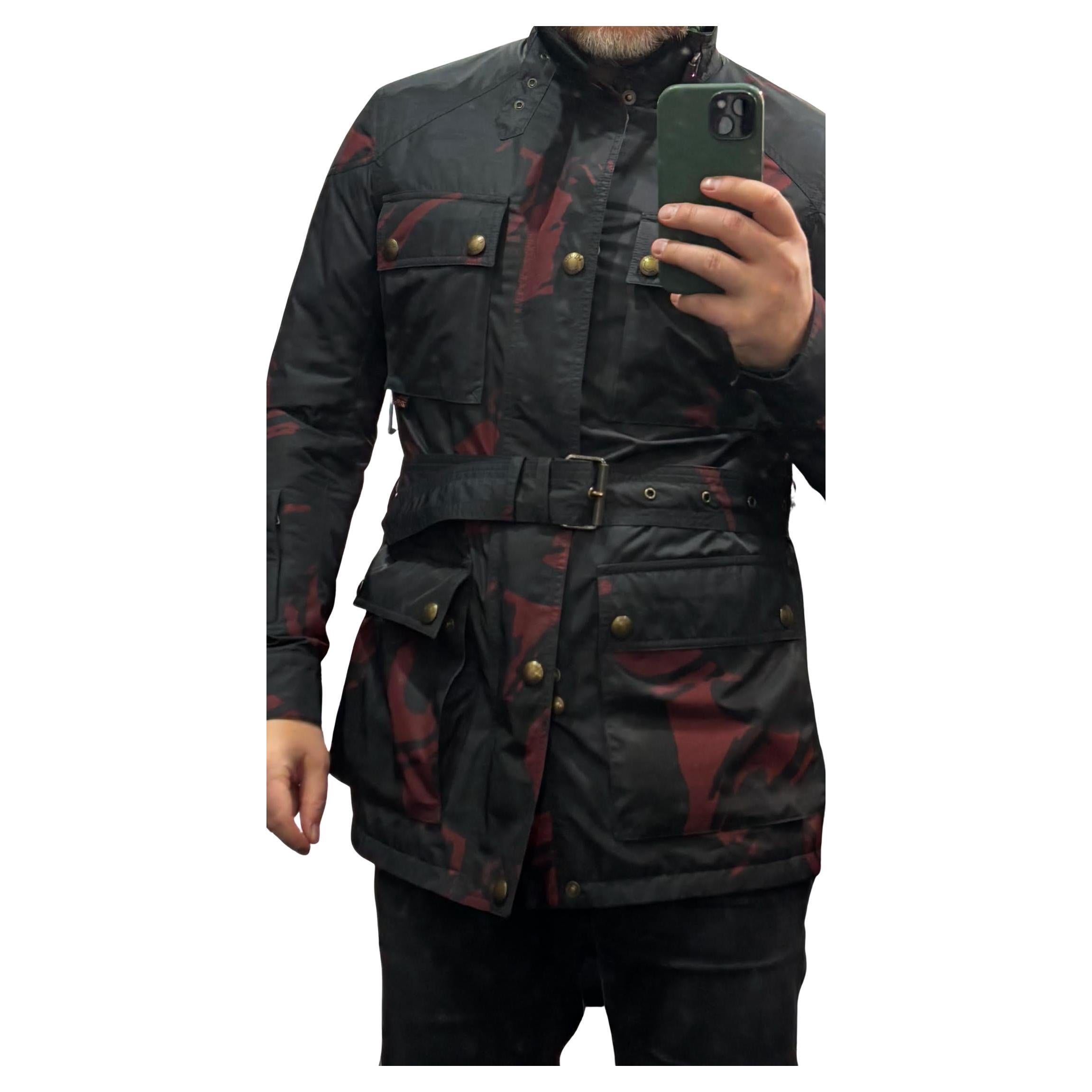 Chaqueta Belstaff Sophnet Camo Hombre Largo Medio Talla ITA46-S/M, S1210 en Excelente estado para la venta en Kaunas, LT