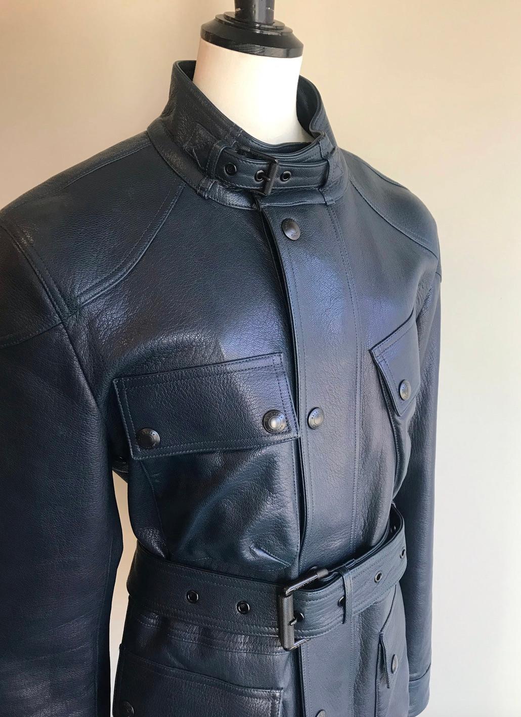 Belstaff Trialmaster Leather Jacket In Excellent Condition For Sale In Glasgow, GB