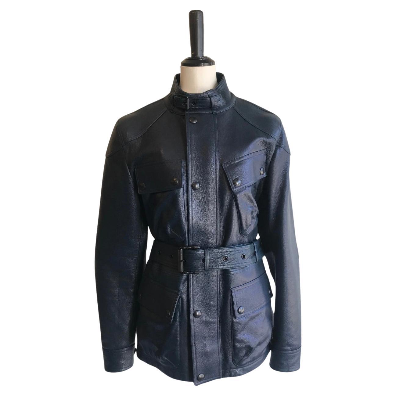 Belstaff Trialmaster Leather Jacket For Sale