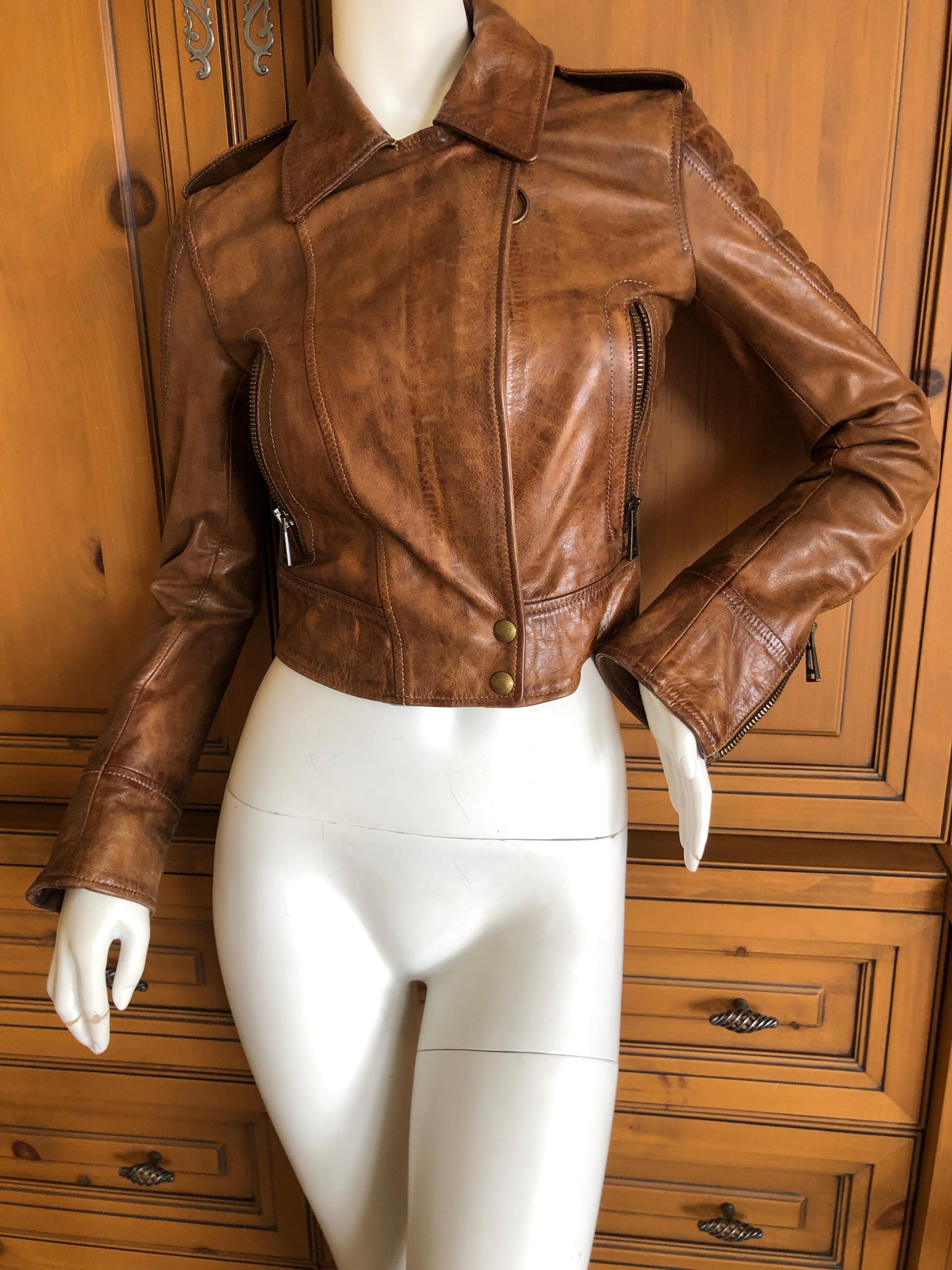 cropped motocross jacket