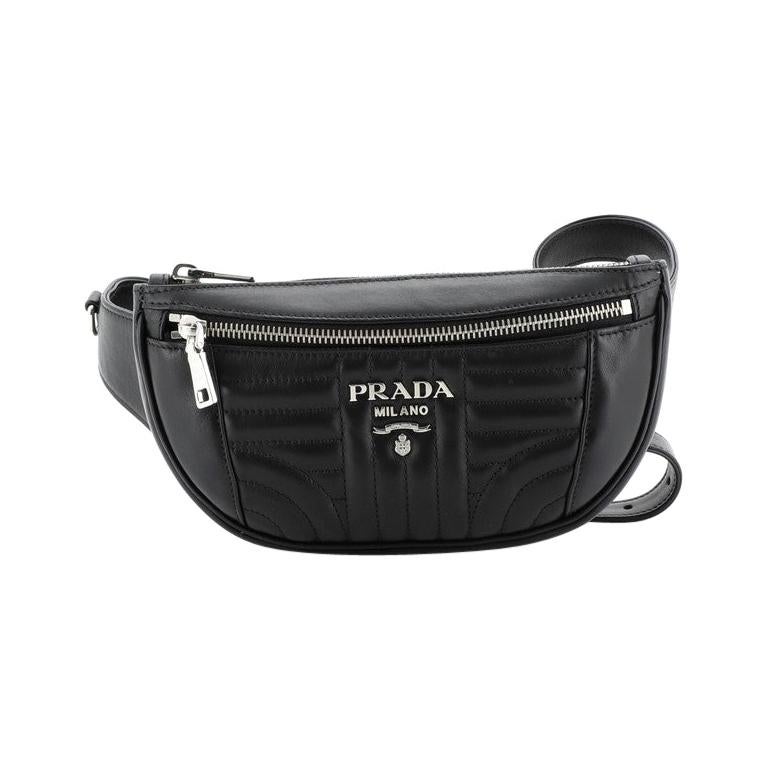 Belt Bag Diagramme Quilted Leather Small For Sale