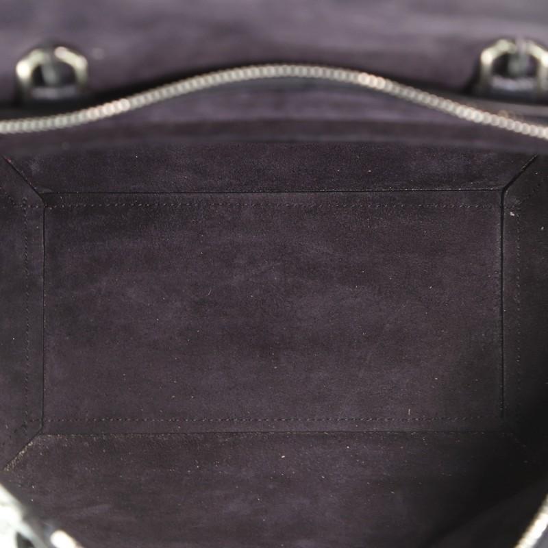 Women's or Men's Belt Bag Textured Leather Micro