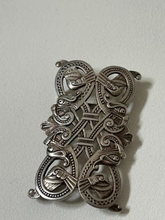 Hebilla de cinturón de Gustav Gaudernack (1865-1914) David Andersen Noruega, C.1895-1900.