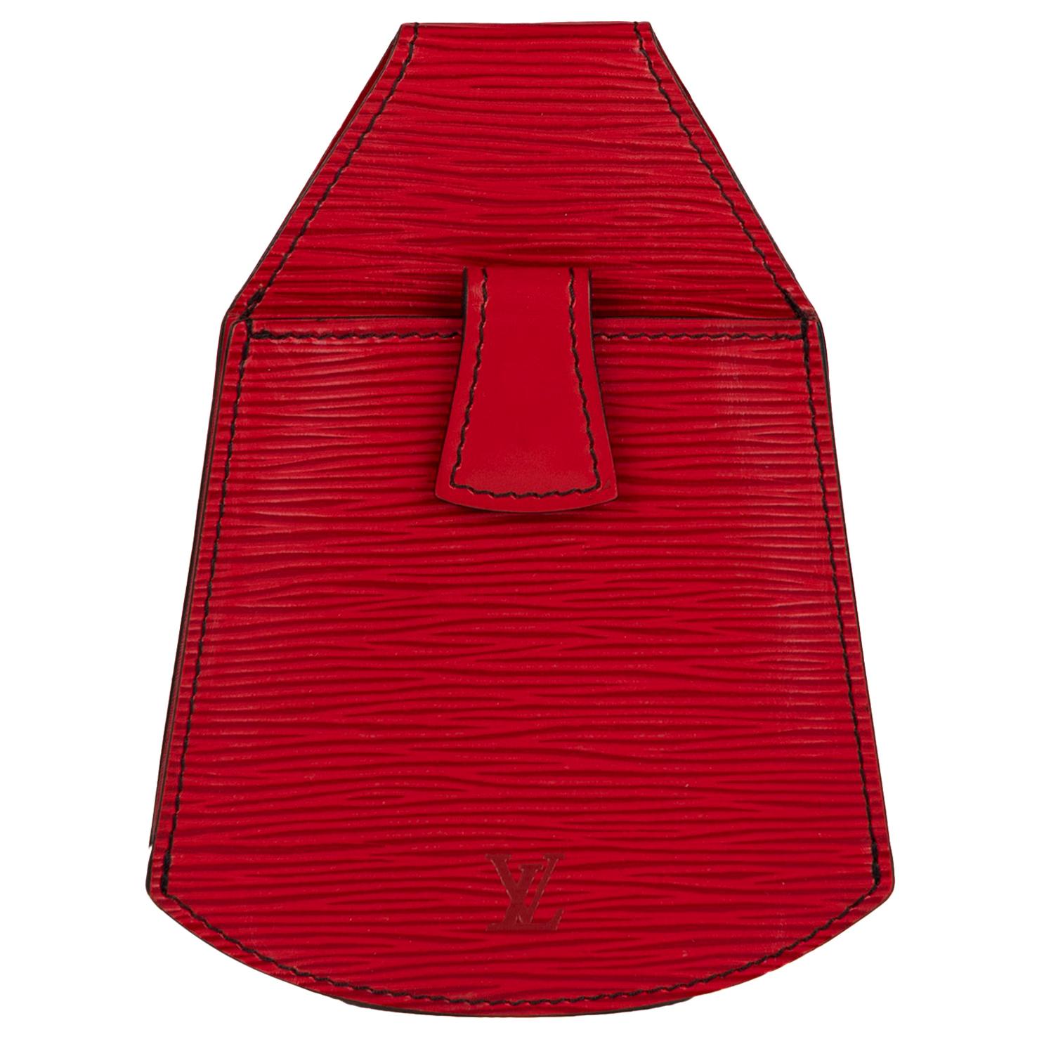Belt Pouch Louis Vuitton Sherwood in red epi leather !