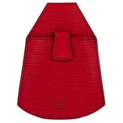 Belt Pouch Louis Vuitton Sherwood in red epi leather !