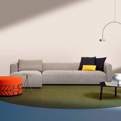 Belte Orange Pouf by Elena Salmistraro