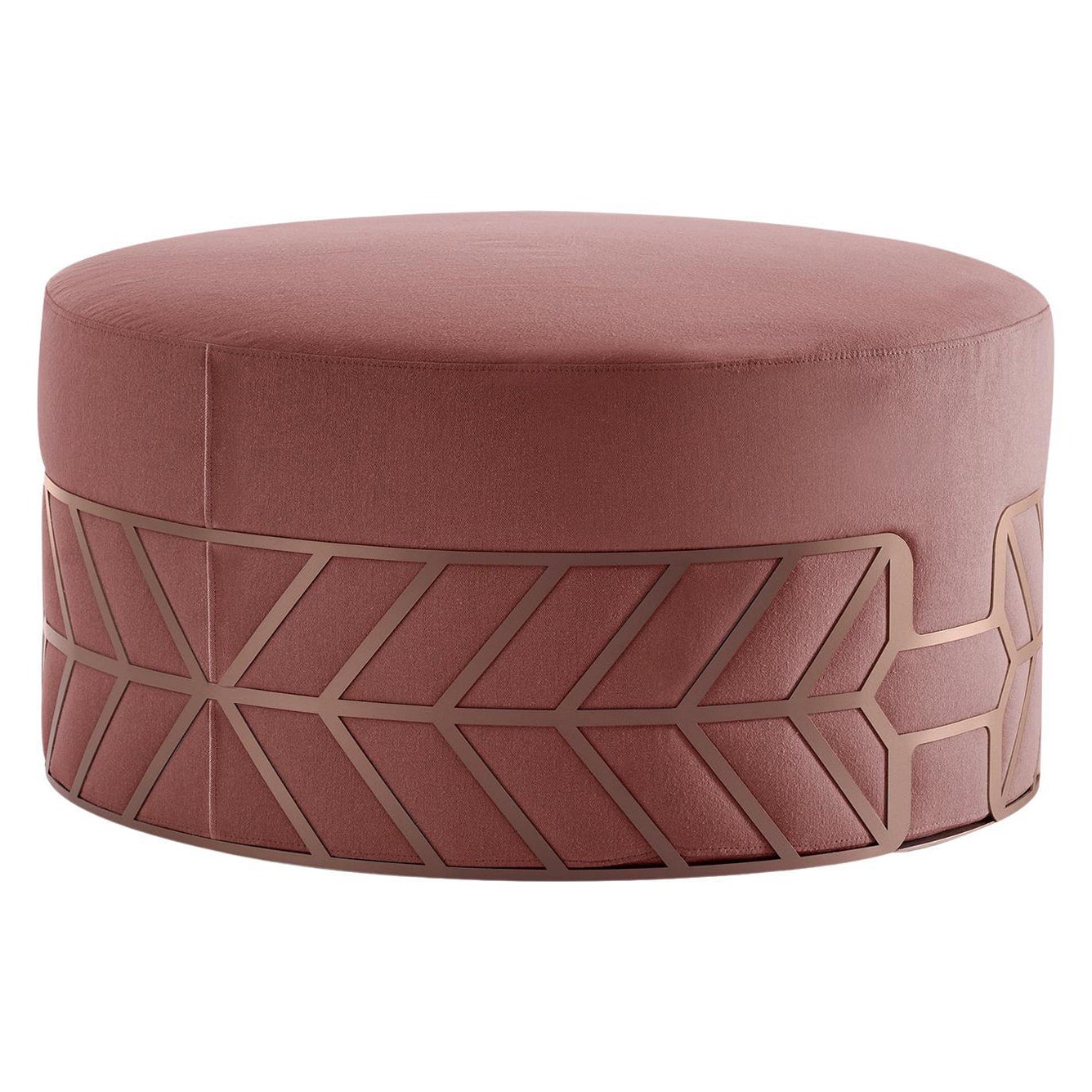 Pouf Belte Pink di Elena Salmistraro in vendita