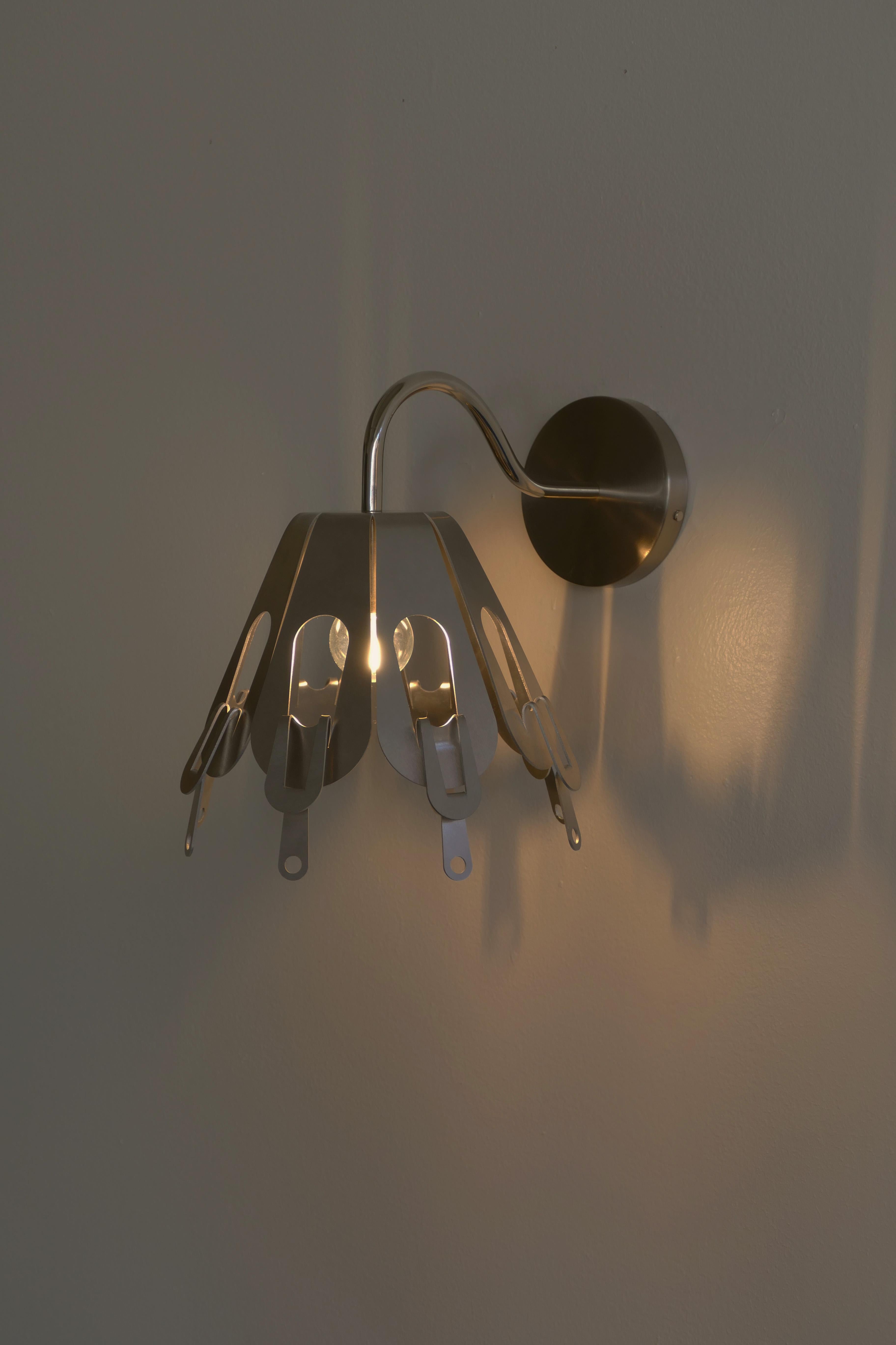 Belted Wall Light In New Condition For Sale In Brooklyn, NY