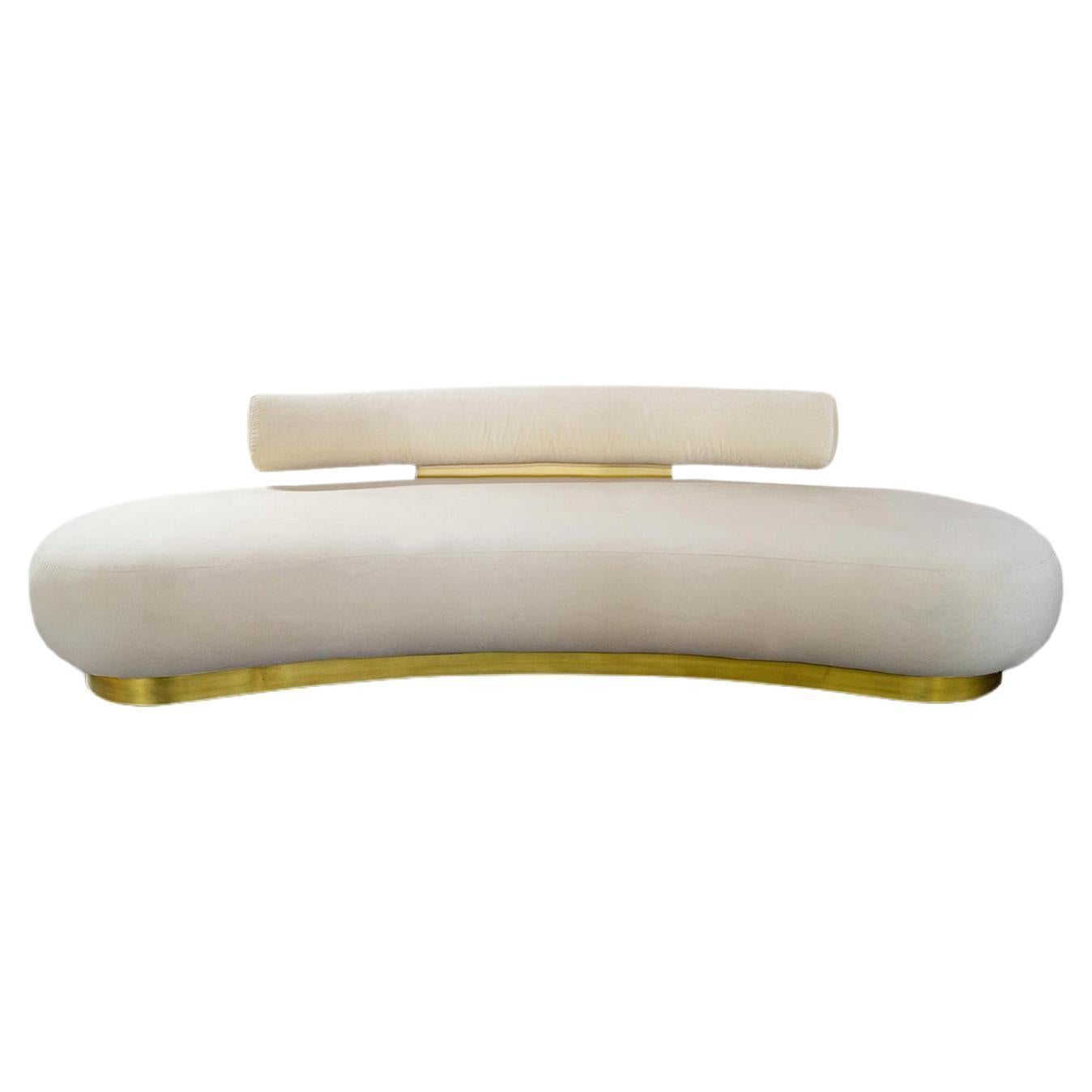 Divano Beluga Curvo di Atra Design