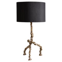 Belum Table Lamp in Brass, Viya by Vikram Goyal