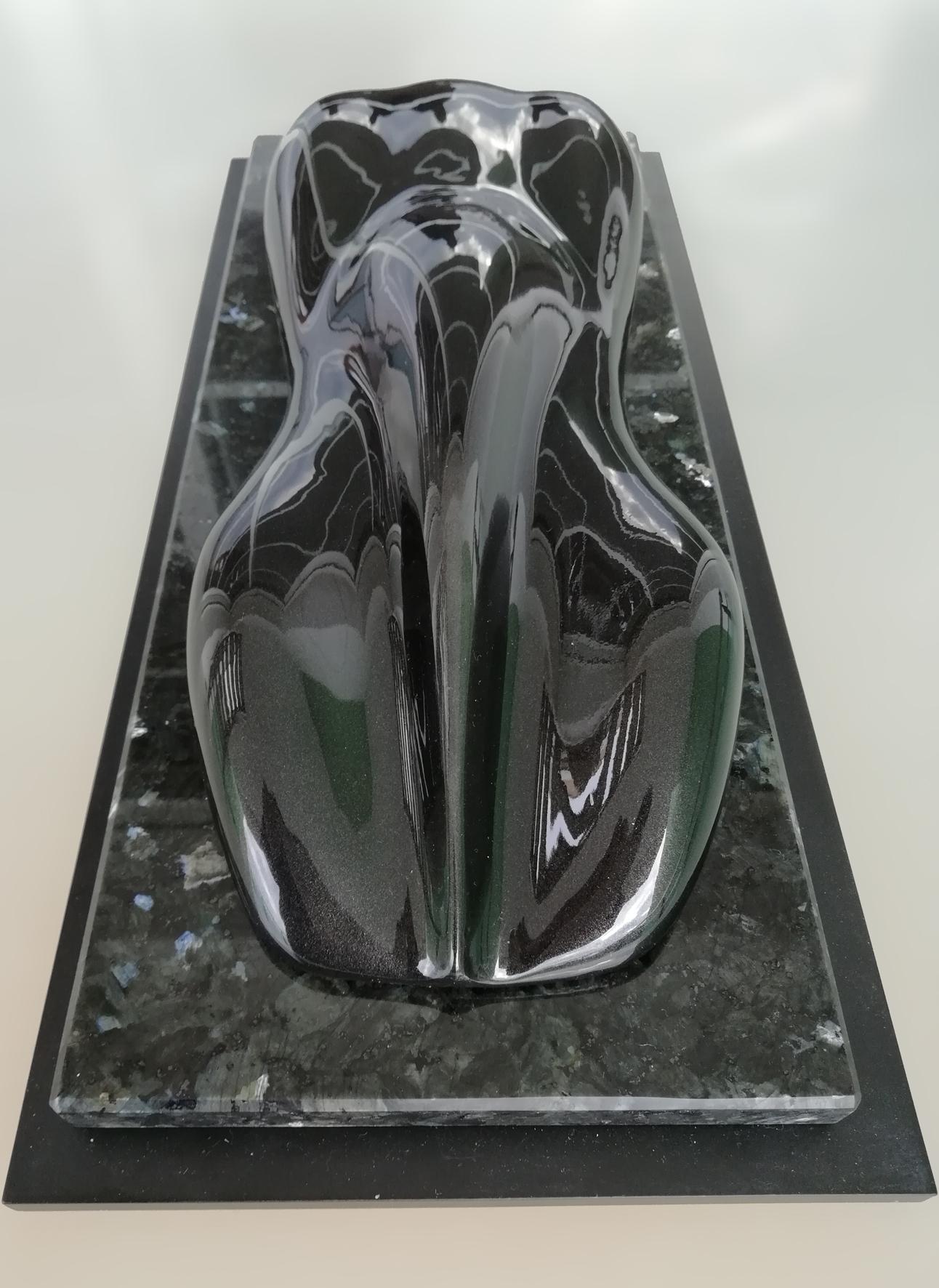 Plaster Belzoni, a Racing Car Sculpture, 