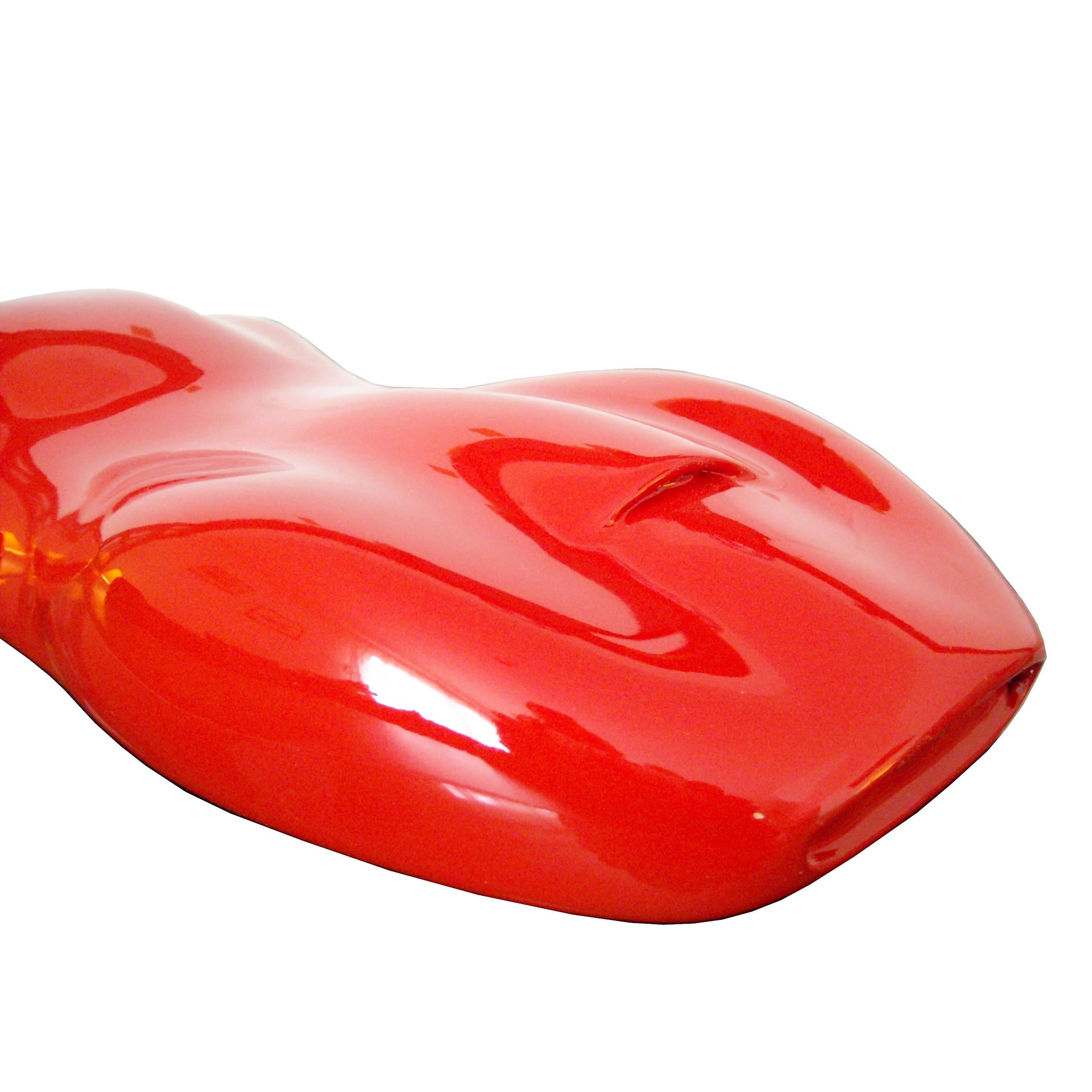 Belzoni, escultura de un coche de carreras, 