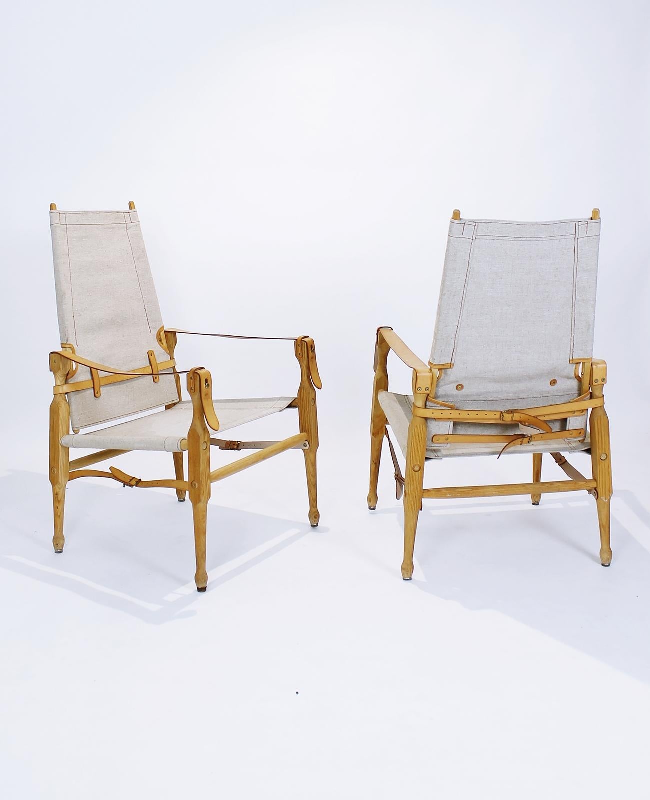  Bema Safari Chairs by Marstaller Munich Germany  im Angebot 3