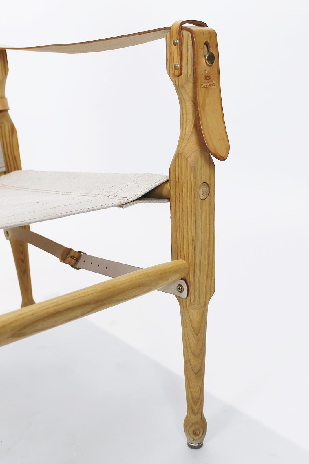  Bema Safari Chairs by Marstaller Munich Germany  im Angebot 7