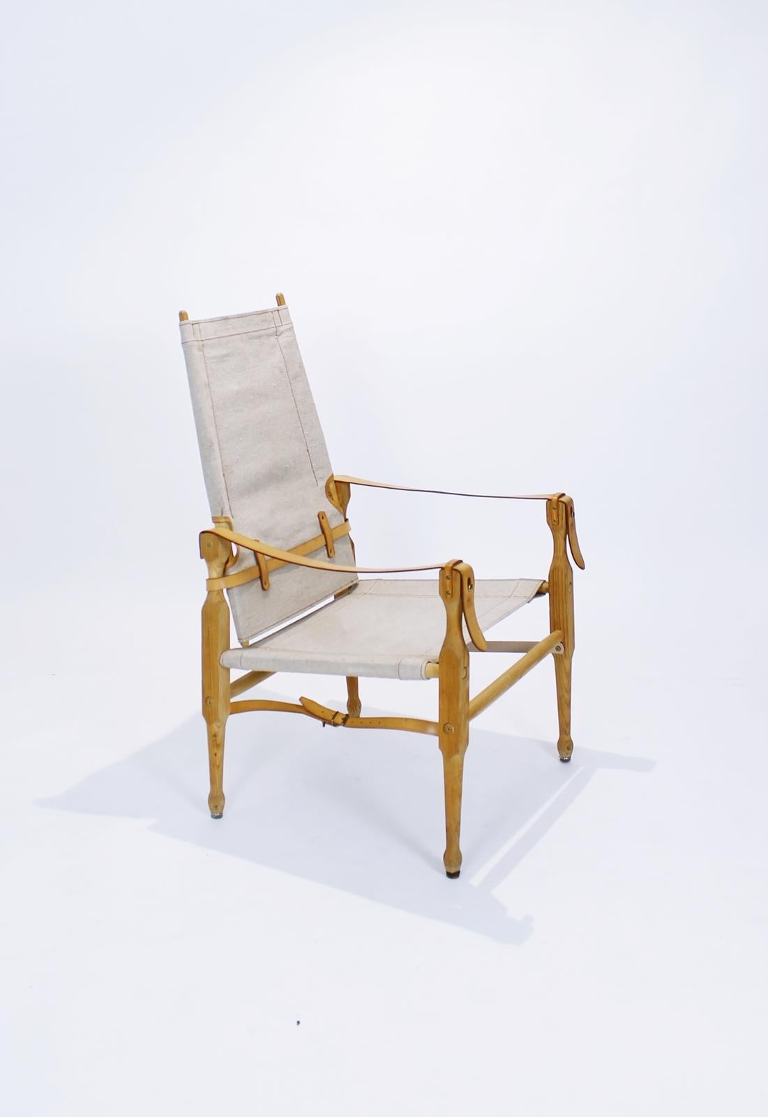 There are two original Marstaller Safari chairs, the so-called 