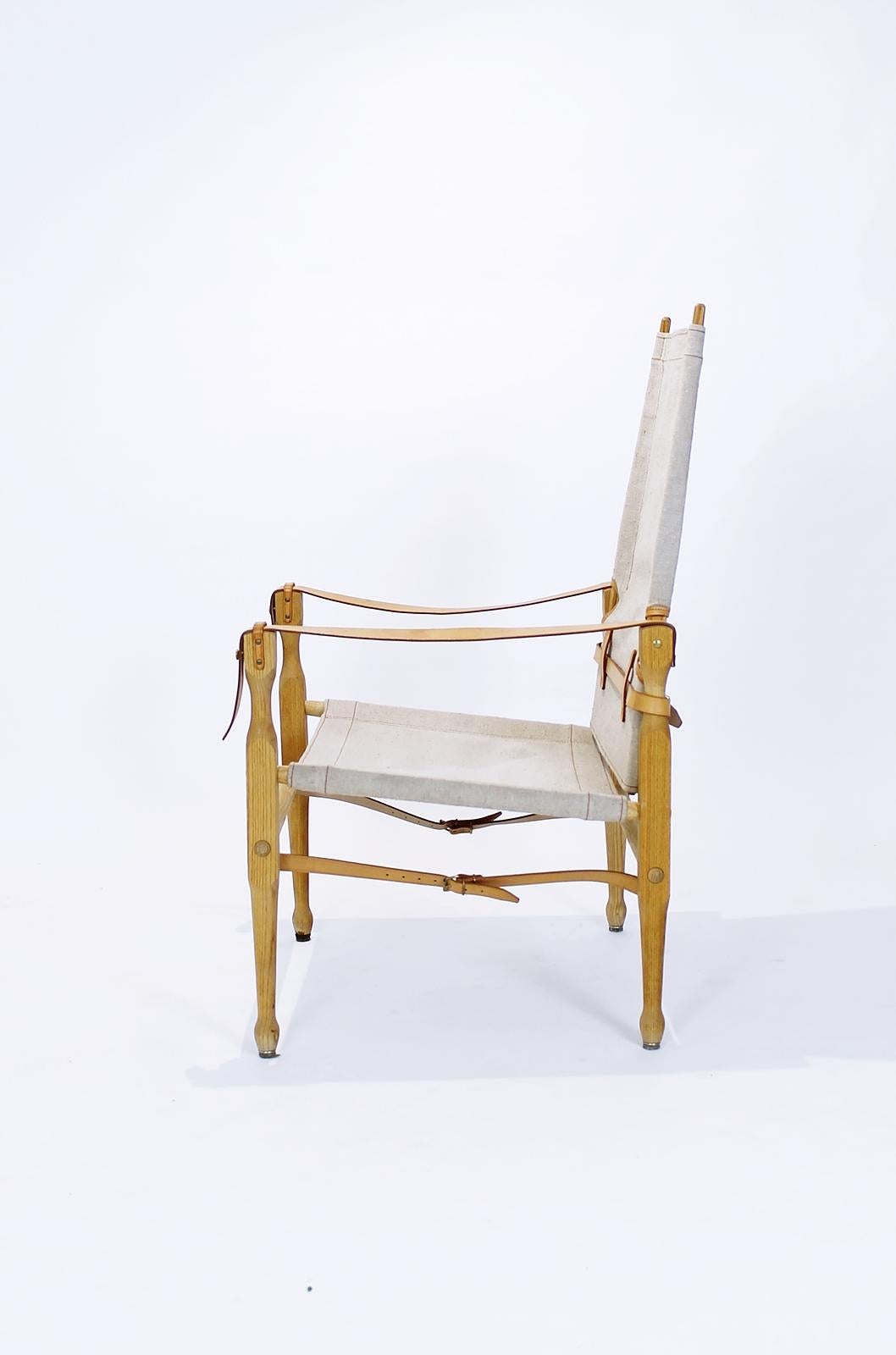  Bema Safari Chairs by Marstaller Munich Germany  (Messing) im Angebot