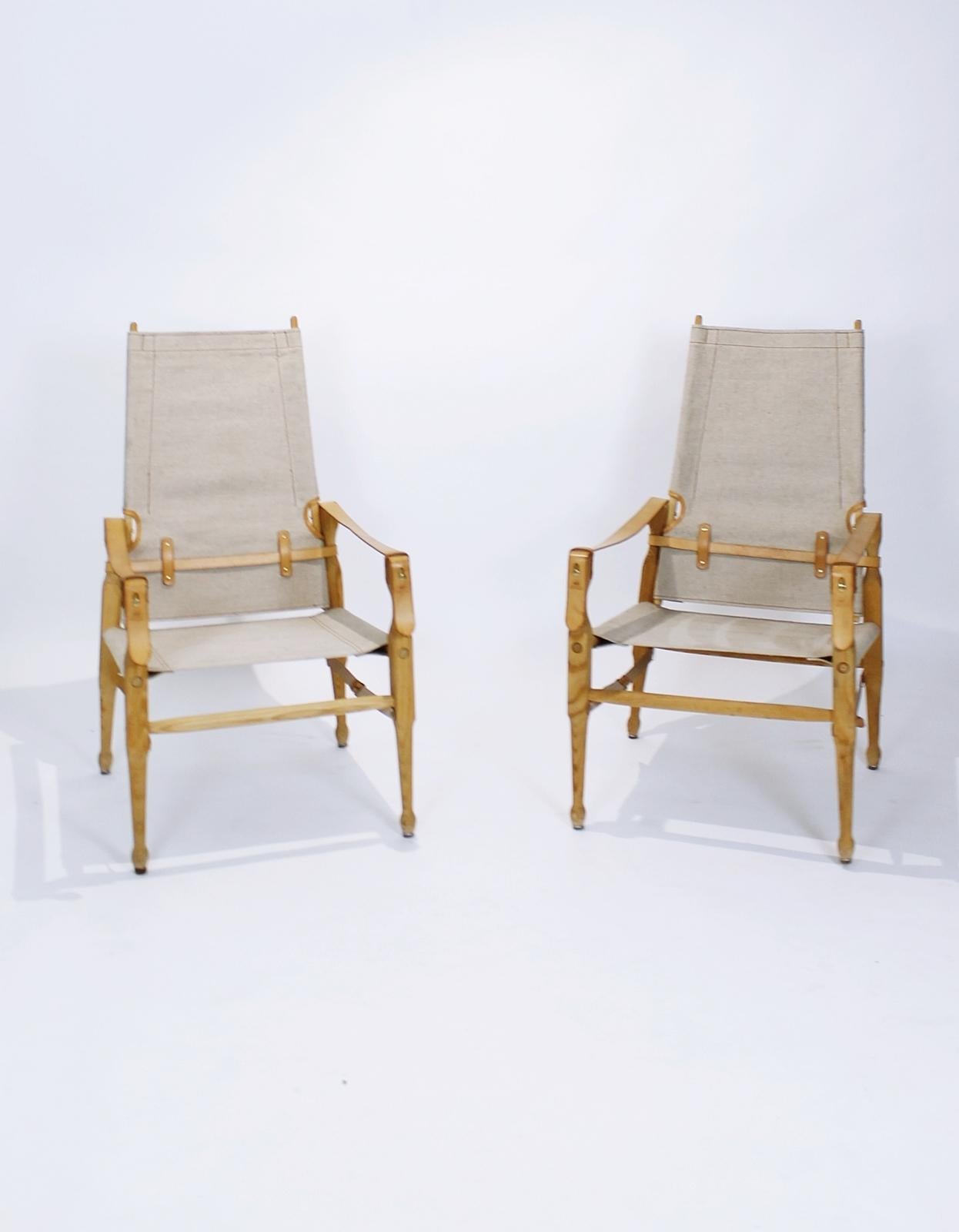  Bema Safari Chairs by Marstaller Munich Germany  im Angebot 2