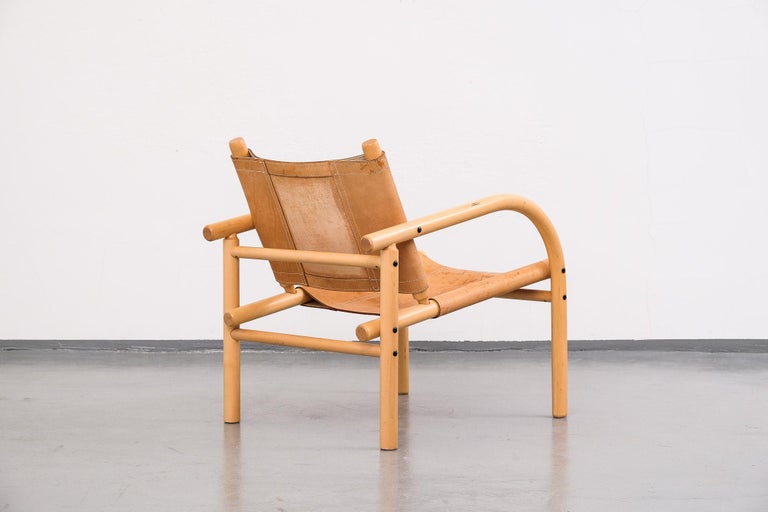 Ben af Schultén Model 411 Safari Lounge Chair, Artek, Finland, 1974 at  1stDibs | artek safarituoli, artek 411, artek safarituoli hinta