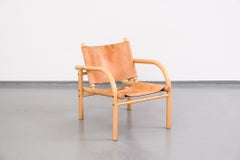 Ben af Schultén Model 411 Safari Lounge Chair, Artek, Finland, 1974