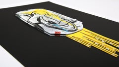 Donald Montana (Yellow) (Pop Art, Street Art, Disney)