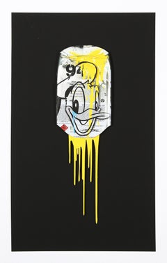 Donald Montana (Yellow) (Pop Art, Street Art, Disney)