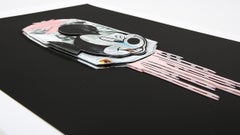 Mickey Montana (Pink) (Pop Art, Street Art, Disney)