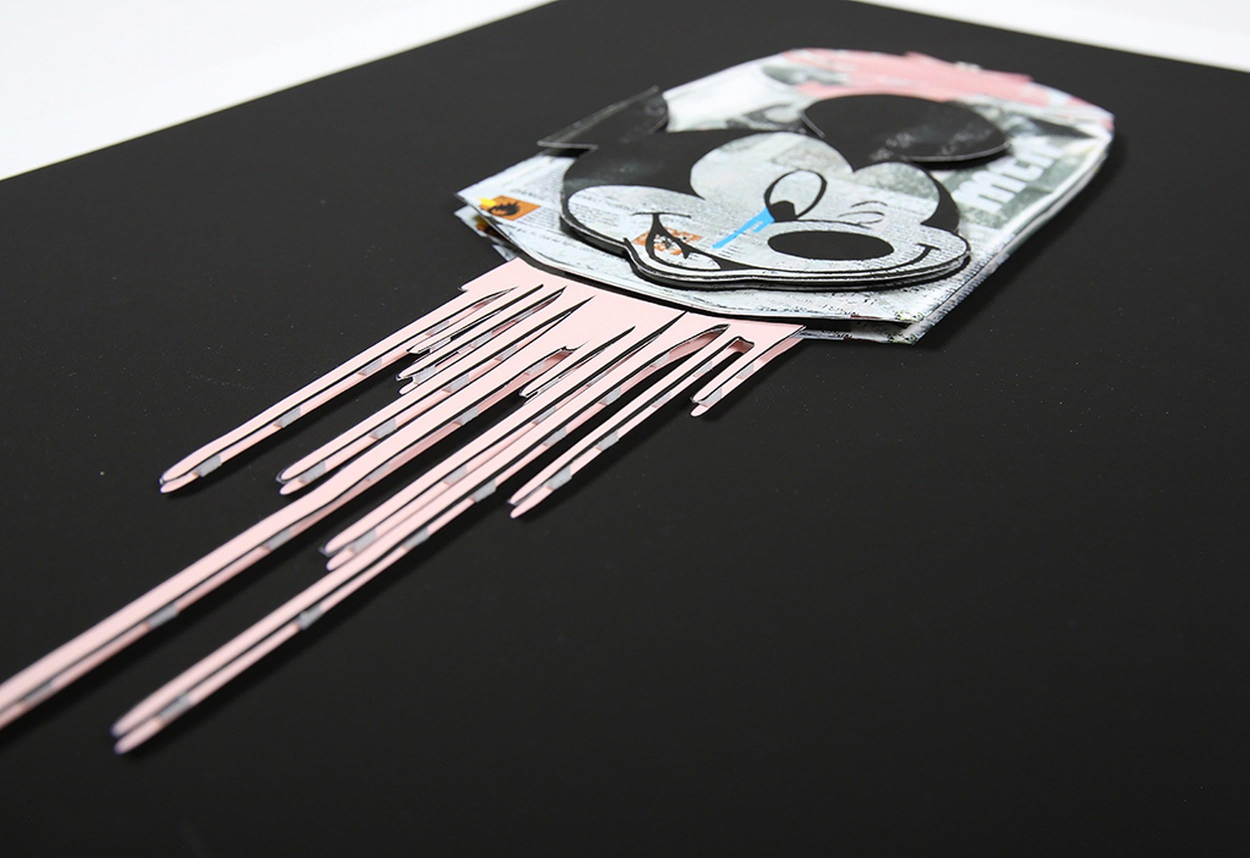 Mickey Montana (Rosa) (Pop Art, Street Art, Disney) en venta 1