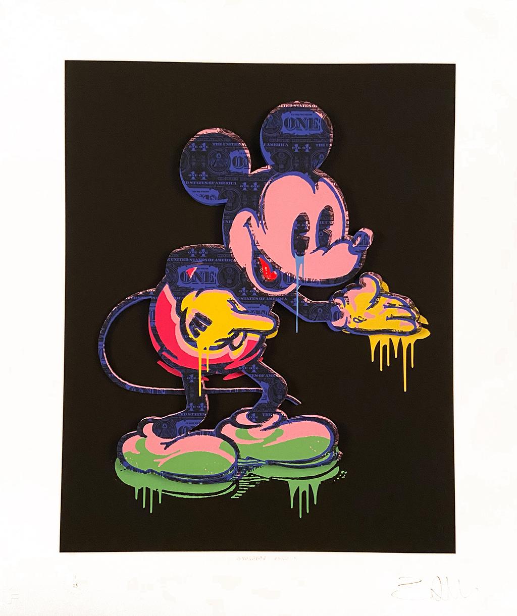 Mouse I (Pop Art, Street Art, Urban Art, Disney) (LARGE!!)