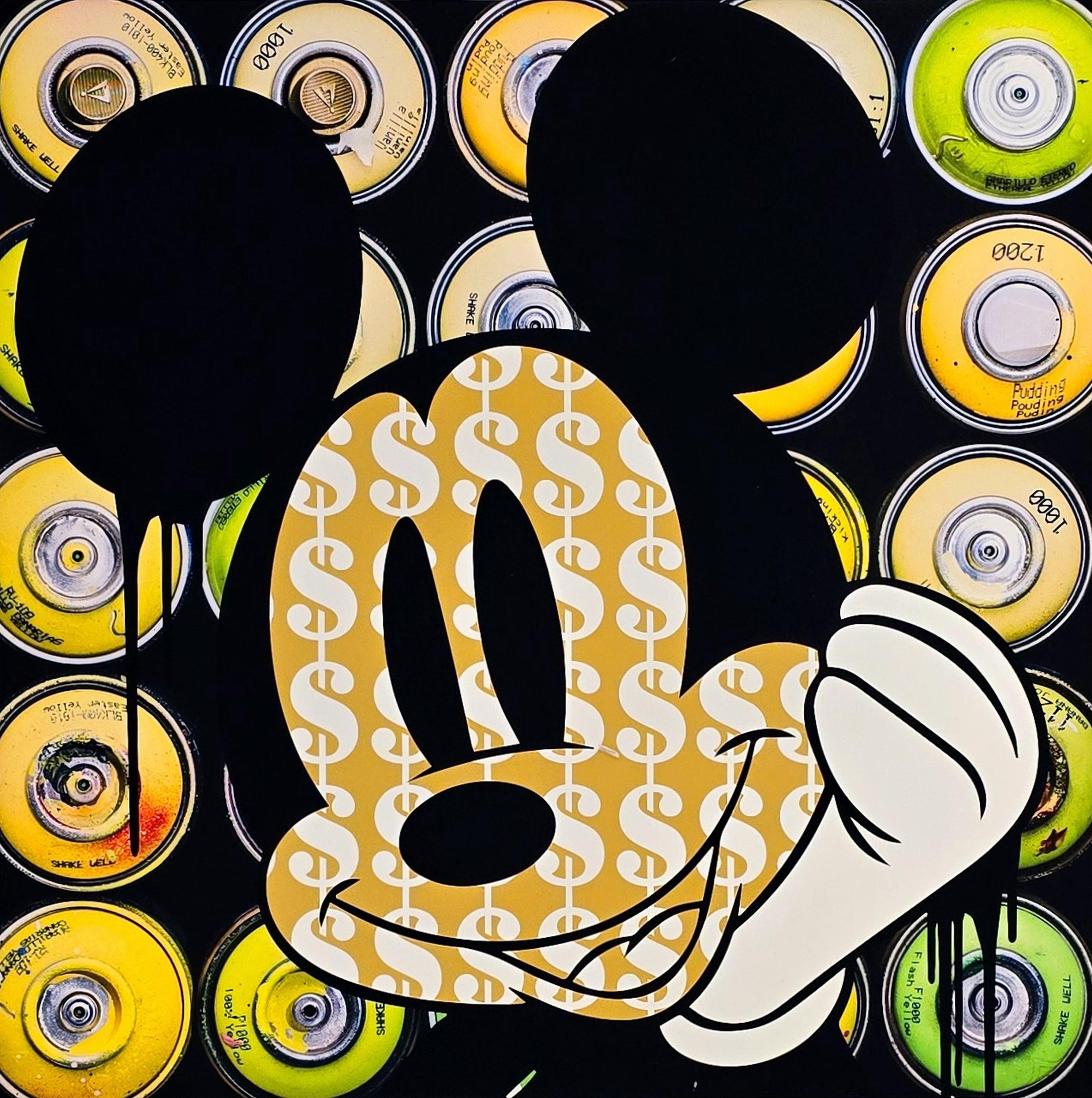 Canettes de peinture Mickey Deluxe (ÉNORME, LARGE, Disney, Pop Art, Amusant, Vibrant, ~38% DE RÉDUCTION)