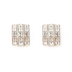 ben-amun Crystal Clip On Earrings