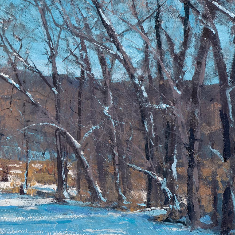 Ben Bauer, Morning Light on the Trimbelle River, 2021 For Sale 1