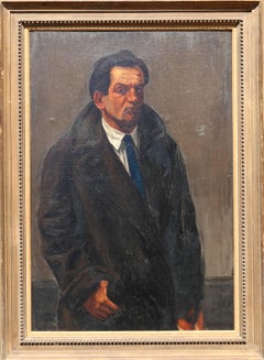 Self-Portrait, Ölgemälde von Ben Benn