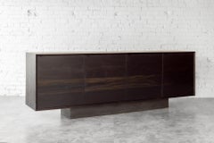 Ben Blackened Credenza in Torched Oak by Autonomous Furniture