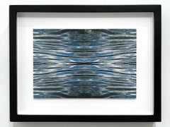 Ben Buswell, Untitled (Fold 1), 2018, 4 hand-embellished Lambda prints, water