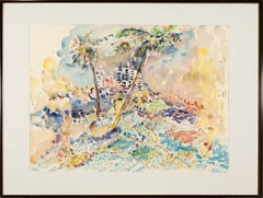American Impressionist Landscape Drawings and Watercolors