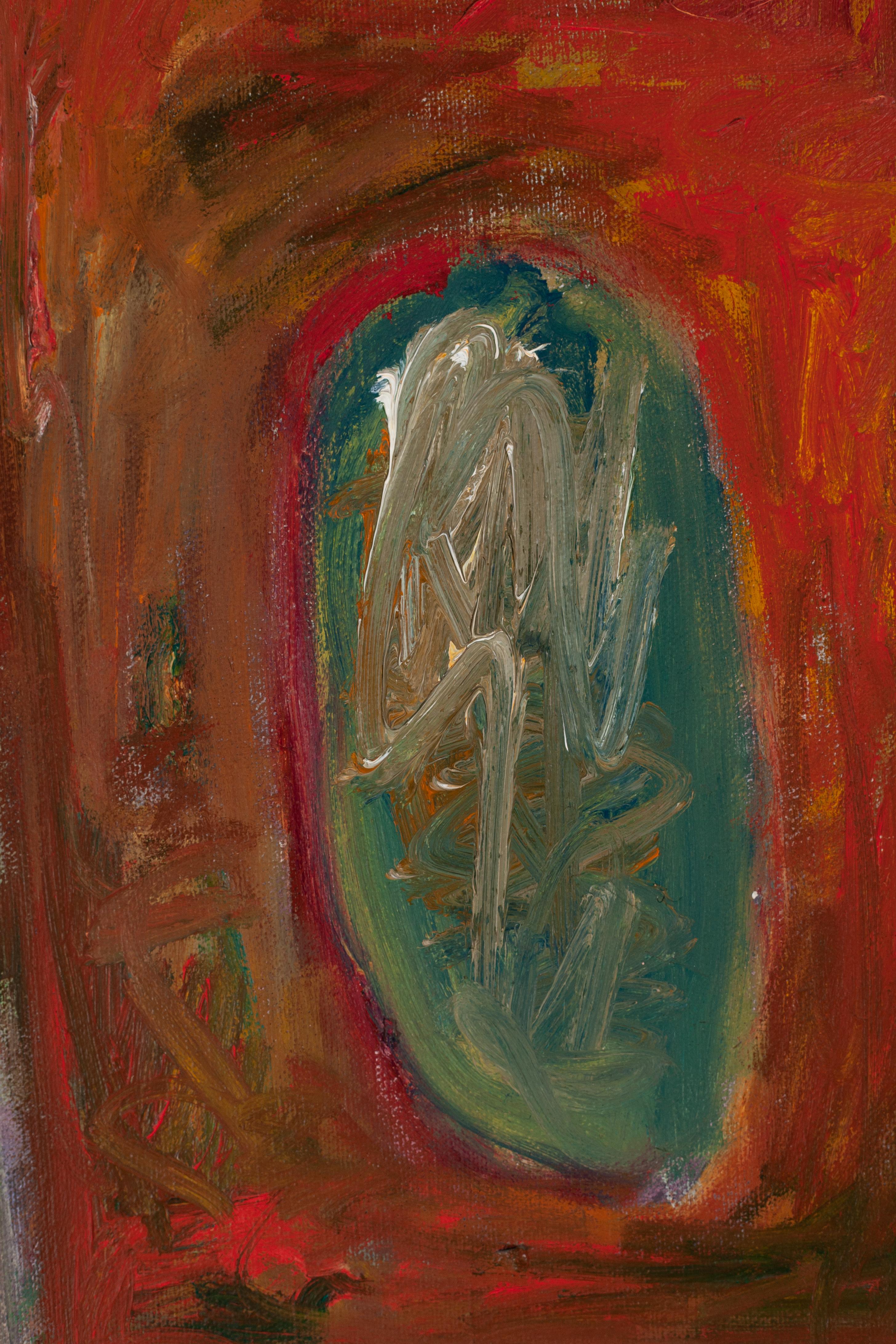 Three Women (Interior) - Painting by Ben Cameron