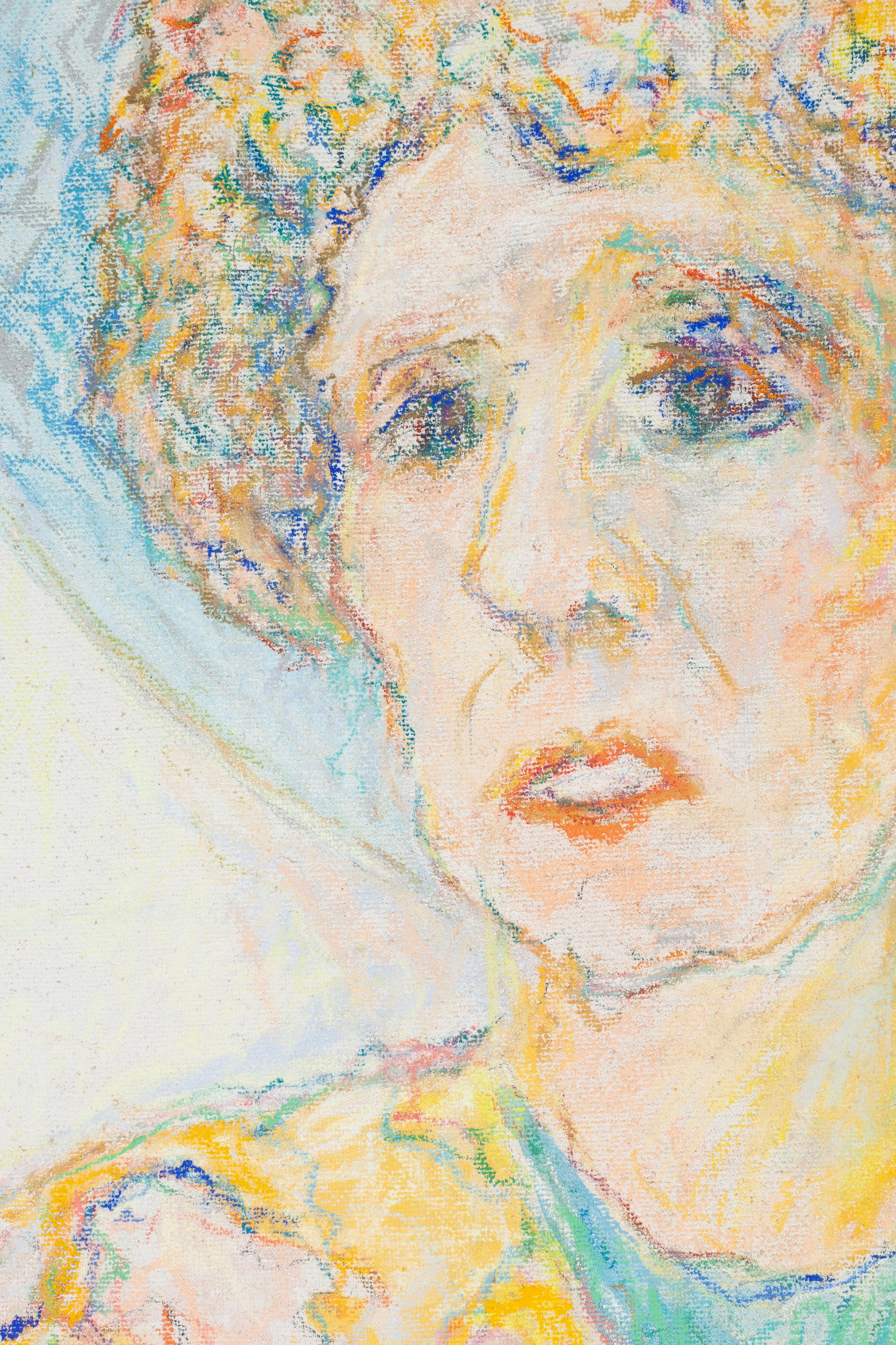 Virginia Woolf - Contemporary Painting by Ben Cameron
