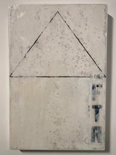 "FTR" Quadro astratto a tecnica mista 36" x 24" pollici di Ben Cope