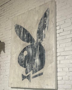 "PlayBoi" Mixed Media Painting 65" x 44" inch by Ben Cope