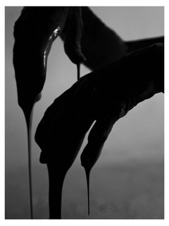 "DRIP 2" Black & White Photography 40" x 30" inch Edition 1/12 by Ben Cope