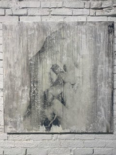 "Untitled: Caress 1" Ed. 1/1 Photography 40" x 40" inch by Ben Cope