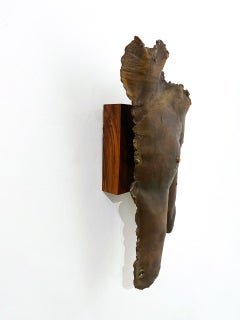 "Untitled (Fragmented Bust)" Bronze Sculpture 19.5" x 10" x 6" inch by Ben Cope