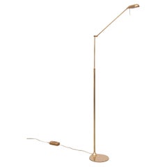 Ben Demmers adjustable Brass Floor Lamp 1970s 