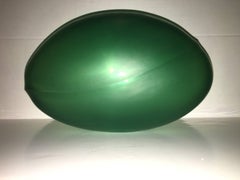 Masterpiece Contemporary Australian Blown and Carved Glass Sculpture Vase