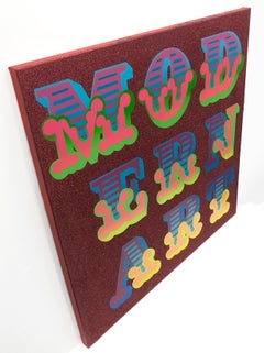 Cast Iron Modern Art (large original painting)