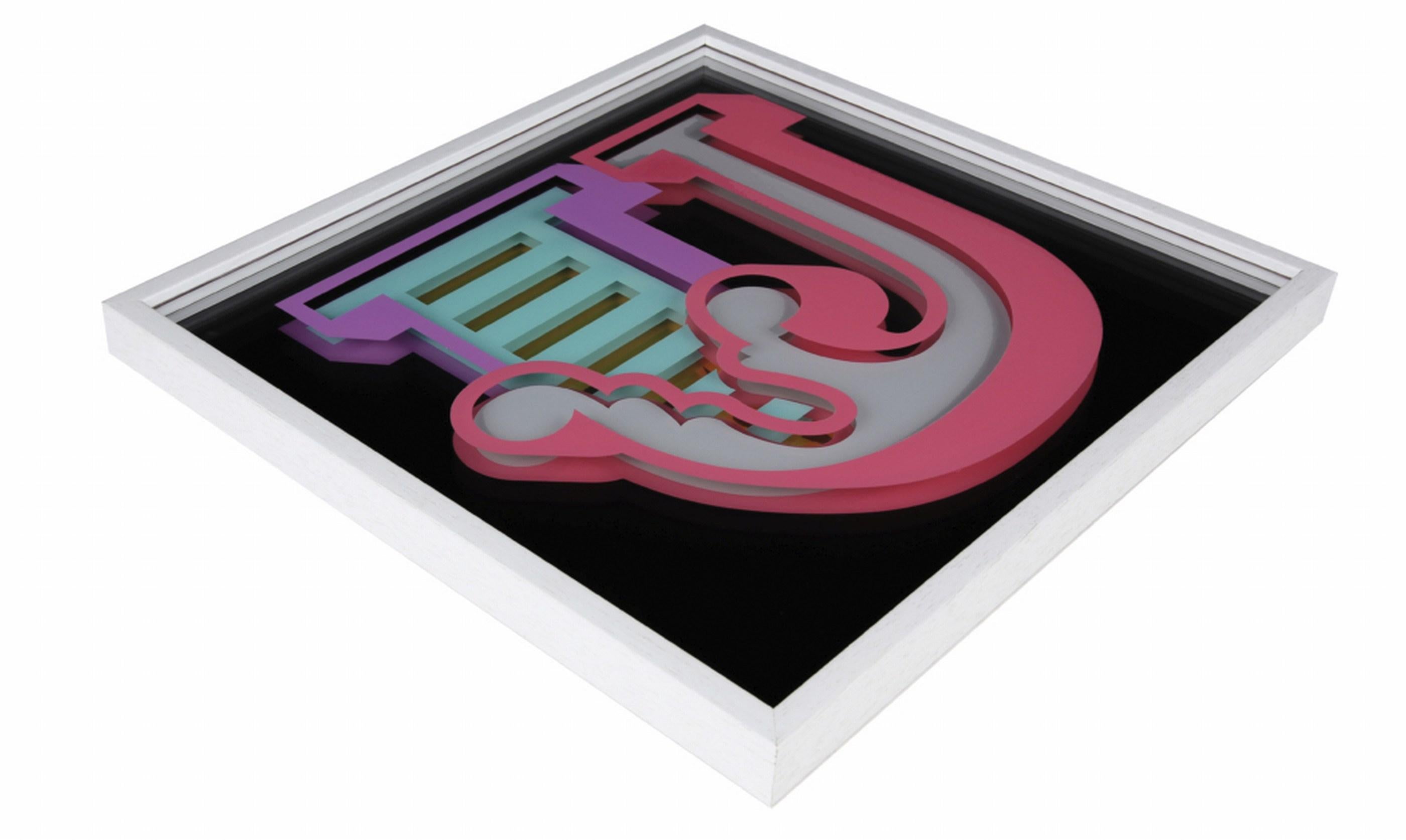 États-Unis - Art urbain Mixed Media Art par Ben Eine